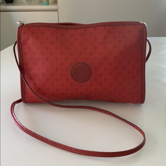 Fendi Handbags - Fendi vintage red rectangular crossbody bag